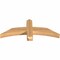 Ekena Millwork Bellingham Timber Gable Bracket, Western Red Cedar, 36"W x 13"H x 3 1/2"D x 3 1/2"F, 9/12 Pitch GBW036X13X0404BEL00SWR - alternate 2
